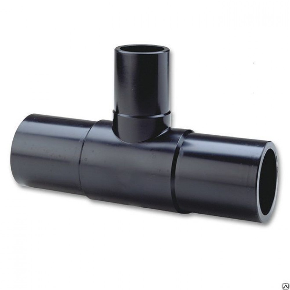 Тройник ПЭ 100 SDR 17 литой редукционный 160х110х160 мм